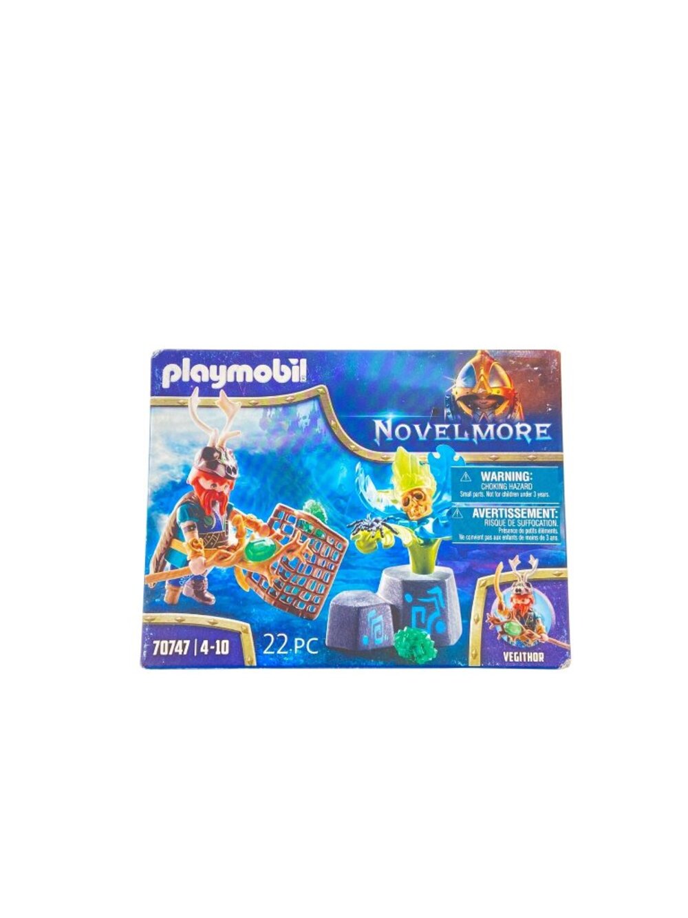 Rare Playmobil Novelmore Vegithor 22-Piece Set 70747 For Ages 4-10
